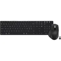BlueBuilt Clavier Bluetooth Sans Fil Pro AZERTY + Souris Bluetooth Ergonomique