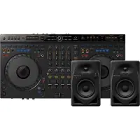 AlphaTheta DDJ-GRV6 + Pioneer DJ DM-40D-BT Zwart