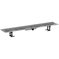 Hansgrohe RainDrain Compact douchegoot 100cm RSV Look Betegelbaar rooster