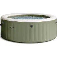 Intex 6-persoons Bubbel Massage Spa set - olijf