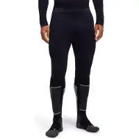 Falke Maximum Warm 3/4 sneldrogend functioneel materiaal lang functioneel ondergoed heren zwart - maat XXL