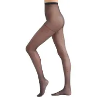 Dim Mod Pantyhose Effet Plumetis Zwart XS/S Dames