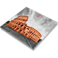 Beurer Badkamerweegschaal GS 215 Rome | Maat 30x30 cm