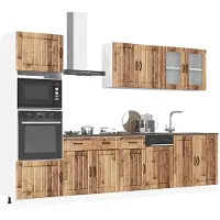 vidaXL 7-delige Keukenkastenset Kalmar bewerkt hout oud houtkleurig