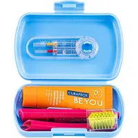 Curaprox Reisset Blauw 1 St Combinatieverpakking