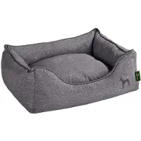 Hunter hondenbank Boston, kleur: grijs, maat: S, 60 x 50 cm