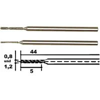 Proxxon - Diam.spiraalboren 2 St. (0,8 + 1,2 Mm.) (Pr28255) - modelbouwsets, hobbybouwspeelgoed voor kinderen, modelverf en accessoires