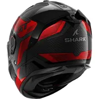 Shark Spartan GT Pro Ritmo Carbon Carbon Rood Chrom DRU Integraalhelm Maat S