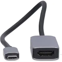 Nedis CCGB64660BK02 USB-C Adapter USB 3.2 Gen 1 | USB-C Male | HDMI Output | 8K@60Hz | 0.20 m |