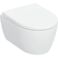 Geberit iCon hangtoilet – compact – TurboFlush – diepte 49 cm – met softclose zitting – glans wit 503.048.00.1