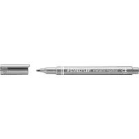 Staedtler metallic pen - lijnbreedte 1-2 mm - zilver