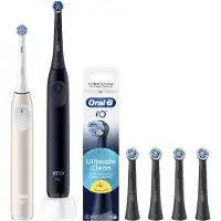 Oral-B iO 2 Duo Pack Zwart en Roze Value Pack