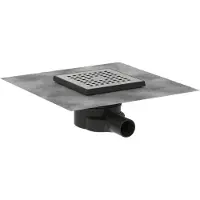 Hansgrohe RainDrain Point douchegoot 15cm RSV Look