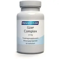 Nova vitae IJzer complex 27 mg