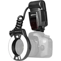 Kenro TTL Macro Ringflitser KFL201C voor Canon