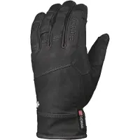 Snowlife - Skihandschoenen - Spirit Leather DT Glove Black voor Heren - Maat S - Zwart