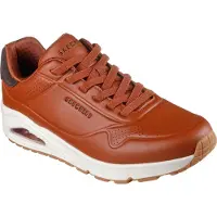 SKECHERS Sneakers laag 'UNO - TAILORED AIR' kastanjebruin / chocoladebruin
