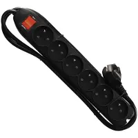 Perel Penaarde stekkerdoos 6-voudig | | 1.5 meter
