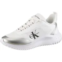 Calvin Klein Sneakers laag zwart / zilver / wit