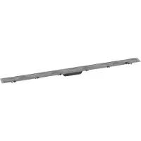 Hansgrohe RainDrain Rock douchegoot afwerkset 120cm RSV Look inkortbaar Betegelbaar rooster