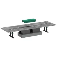 Hansgrohe uBox Standard installatieset voor douchegoten 80cm voor Raindrain Match of Rock
