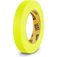 Adam hall 58064NYEL gaffer tape 19 mm x 25 m neon geel