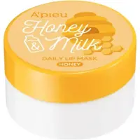A´Pieu Apieu - Honey&Milk Daily lip Mask Honey - Droge lippen - Hydraterend - Honing - Lipmasker NIEUW!