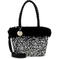 Emily & Noah Shopper 'Hara' zwart / zilver