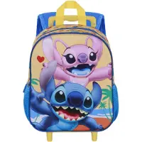 KARACTERMANIA Rugzak blauw / geel / lila / rood