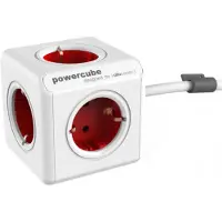 PowerCube Bureau stekkerdoos - 5-voudig - Randaarde - Tot 250 V - 16 A - Powercu