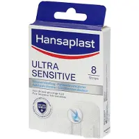 Hansaplast Ultra Sensitive 8 St Pleister