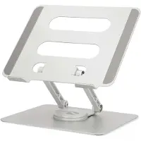 Nedis Notebookstandaard | 17 " | Zonder Verlichting | Opvouwbaar | 360 graden draaibaar - NBSTND110SI