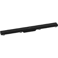 Hansgrohe RainDrain Match douchegoot afwerkset 80cm Mat Zwart