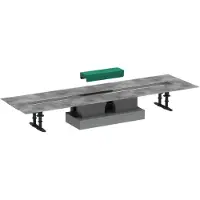 Hansgrohe uBox Standard installatieset voor douchegoten 90cm voor Raindrain Match of Rock