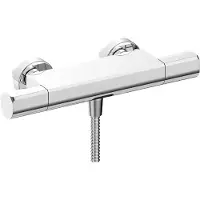 Blaufoss Eris Opbouw badkraan thermostatisch chroom