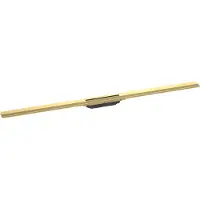 Hansgrohe RainDrain Flex douchegoot afwerkset inkortbaar 120cm Polished Gold Optic