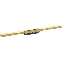 Hansgrohe RainDrain Flex douchegoot afwerkset inkortbaar 80cm Polished Gold Optic