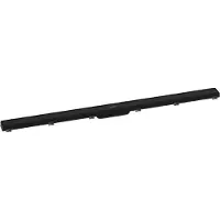 Hansgrohe RainDrain Match douchegoot afwerkset 120cm Mat Zwart