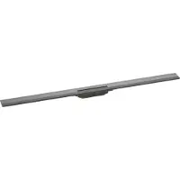 Hansgrohe RainDrain Flex douchegoot afwerkset inkortbaar 120cm Brushed Black Chrome