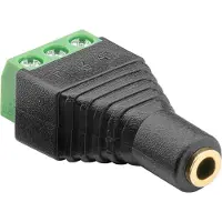 Goobay Speaker connector | V | (Stereo, 3.5 mm, 3-pin)