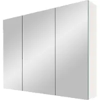 Linie Montro spiegelkast 100 x 75 cm mat wit