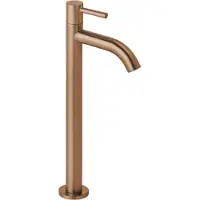 Blaufoss Multa verhoogde koudwaterkraan Brushed Rosegold