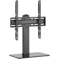 Allteq TV Standaard 32–55" – Hoogte Verstelbaar – Draaibaar – 40kg