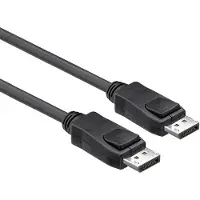 Shiverpeaks DisplayPort kabel - versie 1.2 (4K 60Hz) / zwart - 10 meter