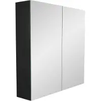 Balmani Mitra spiegelkast 75 x 72 cm Mat Zwart