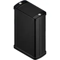 TEKO ALUMINIUM BEHUIZING - ZWART - 100 x 59.9 x 30.9 mm - met flens
