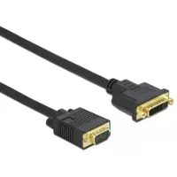 DeLOCK Cable DVI 24+5 female to VGA male 2 m