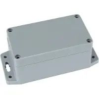 HQ Products WATERBESTENDIGE ABS-BEHUIZING MET MONTAGEFLENS 115x65x55mm