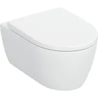 Geberit iCon Wandclosetset - 53x35cm - diepspoel - rimless - TurboFlush - softclose en quickrelease zitting - mat wit 503.046.jt.1
