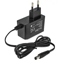 Allteq 12V DC adapter - 600mA - plug 5.5x2.5 mm - 1.4 meter -